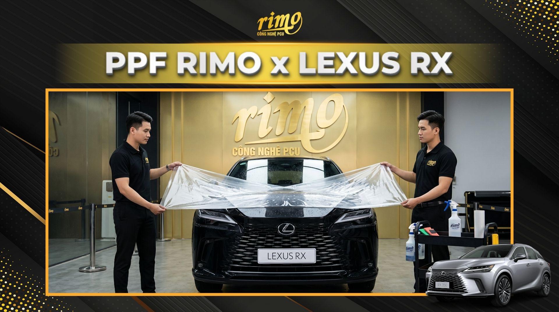 Dán PPF Rimo cho xe Lexus RX