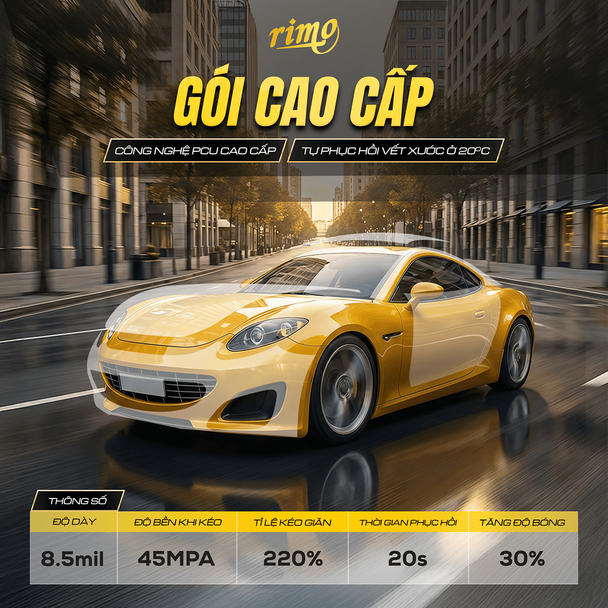 RIMO PPF GÓI CAO CẤP