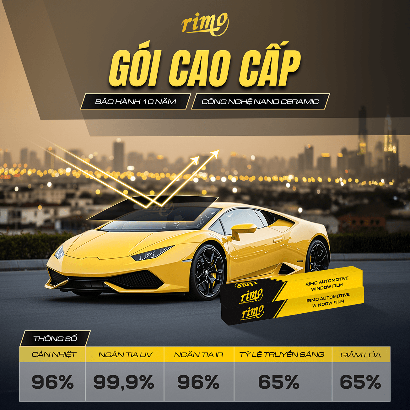 RIMO CERAMIC - GÓI CAO CẤP